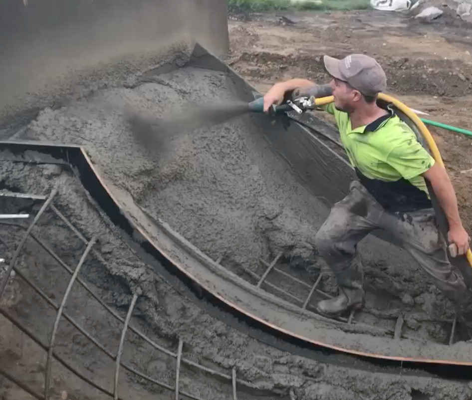 Concrete pumping